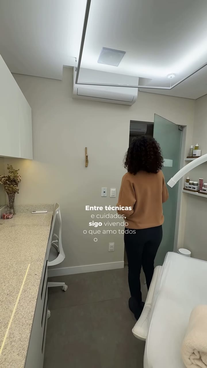 No estúdio